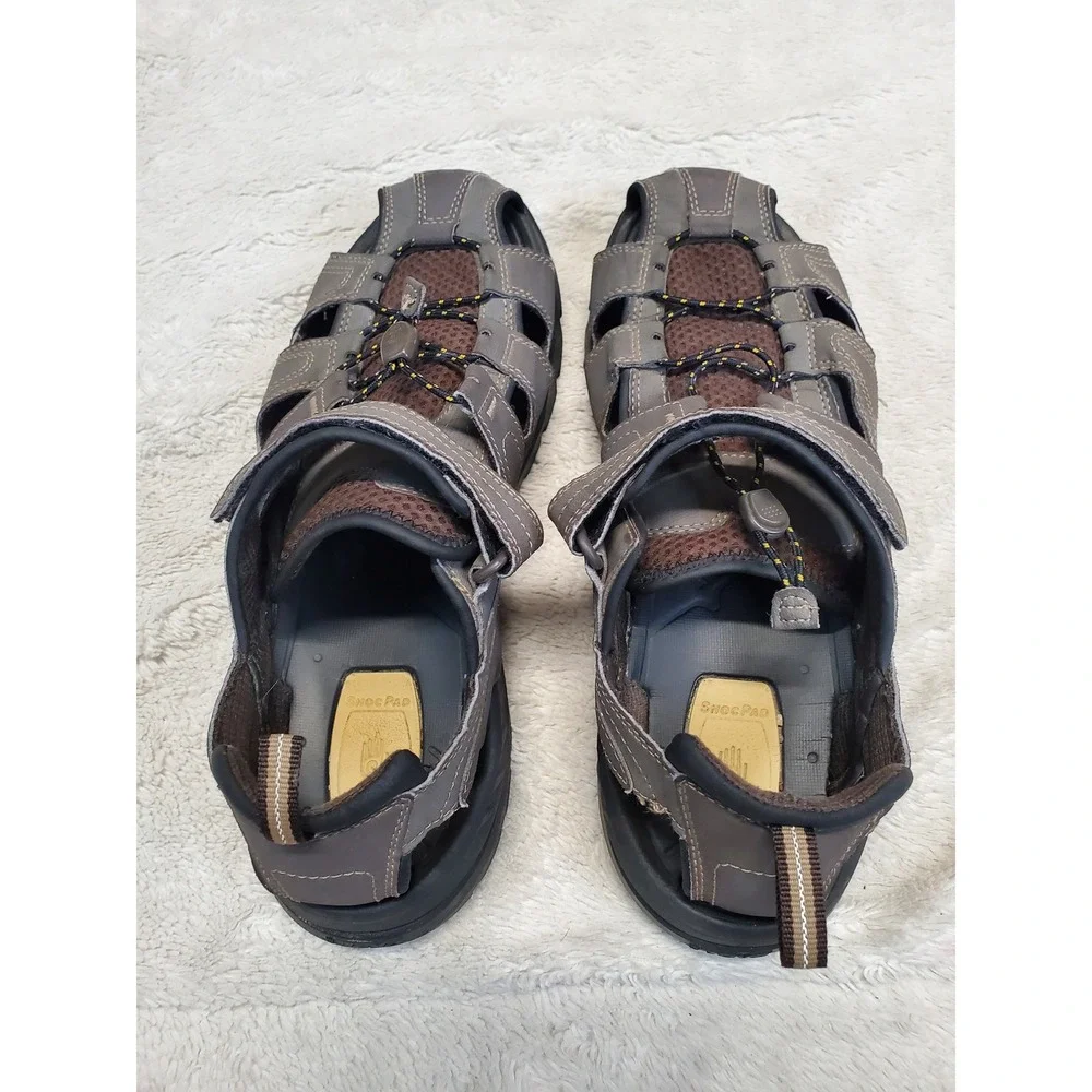 Teva Forebay Brown Shoes Sandals Men 11 Gorp Casual Outdoor Hiking Fisherman